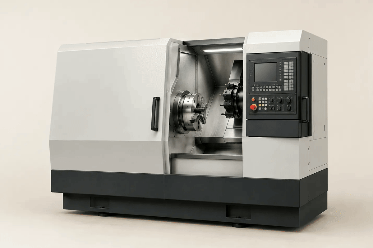IX-LAT-360 CNC Turning Lathe model guide IX-LAT-360 CNC Turning Lathe machinery in its operating environment