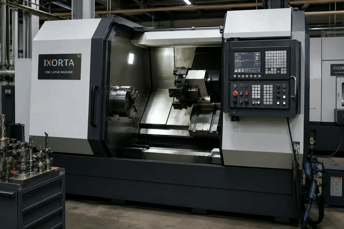 IX-LAT-500 CNC Turning Lathe model guide IX-LAT-500 CNC Turning Lathe machinery in its operating environment