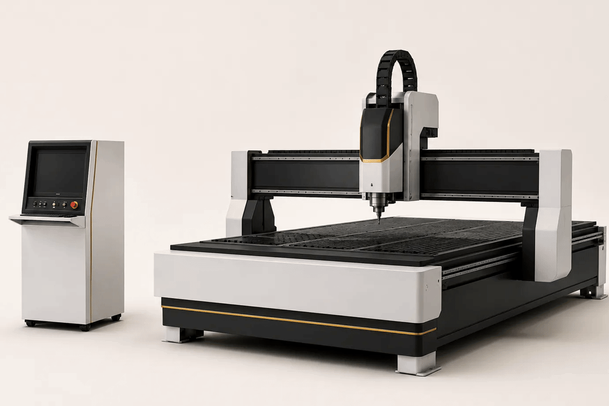 IX-RT-1325 CNC Router model guide IX-RT-1325 CNC Router machinery in its operating environment