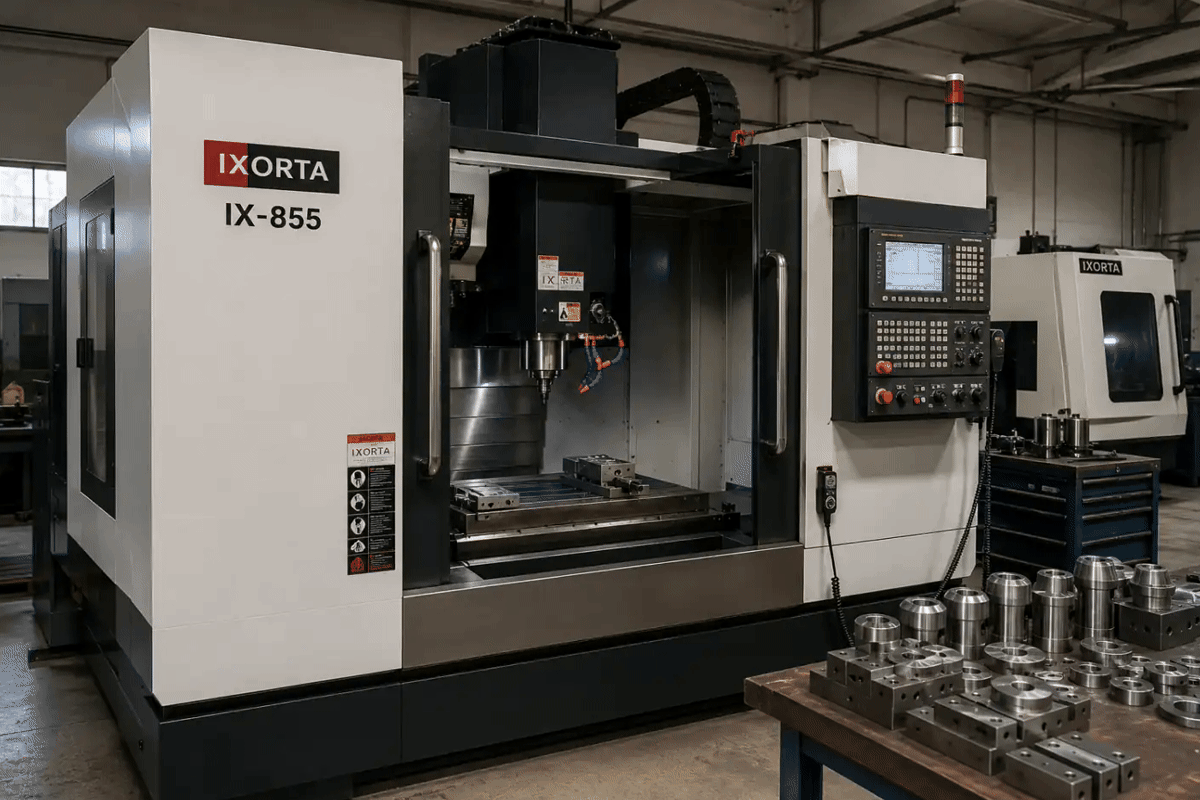 IX-VMC-1060 Vertical Machining Center model guide IX-VMC-1060 Vertical Machining Center machinery in its operating environment